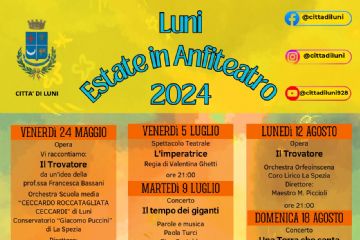 Eventi Anfiteatro di Luni - Estate 2024