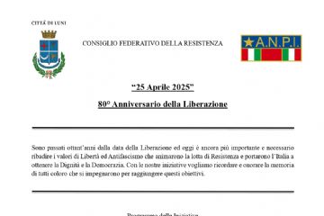 Celebrazioni 80&#176; Anniversario della Liberazione