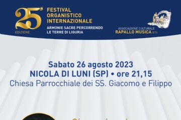 25&#176; FESTIVAL ORGANISTICO INTERNAZIONALE - CONCERTO ORGANISTICO 