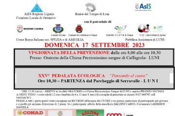 25&#176; PEDALATA ECOLOGICA &quot;PENSANDO AL CUORE&quot; E 6&#176; GIORNATA DELLA PREVENZIONE - 